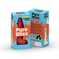 Свічка у вигляді члена Pure Bliss MINI Red 15 см — Переглянути зображення 7