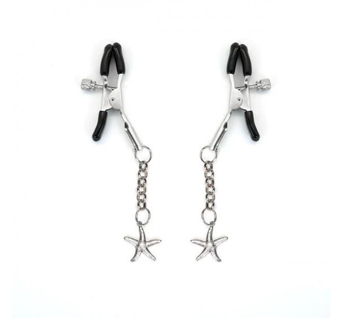 Затискачі для сосків Liebe Seele Starfish Nipple Clamps Silver