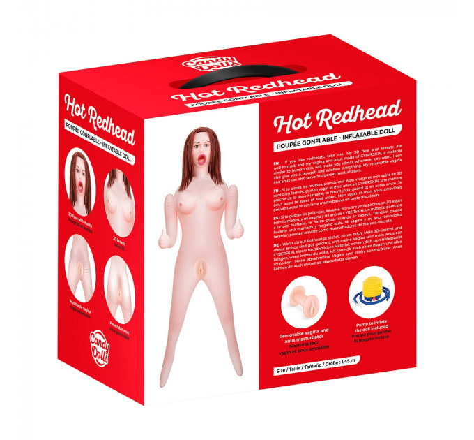 Надувна лялька Candy Dolls Hot Redhead