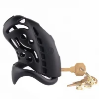 Клітка для члена з електростимуляцією LOCKINK SEVANDA Nautilus Estim Chastity Cage — Просмотреть изображение 6