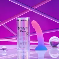 Дилдо з кольоровим градієнтом Love To Love DILDOLLS - UTOPIA L ультрам'який — Просмотреть изображение 6
