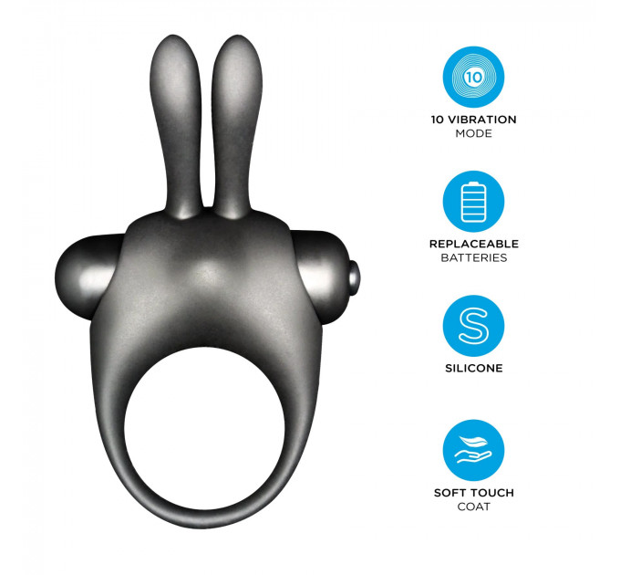 Набір Orgie Vibe Bunny: рідкий вібратор та ерекційне віброкільце