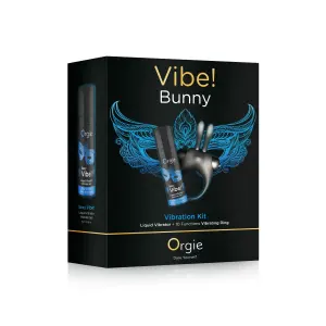 Набір Orgie Vibe Bunny: рідкий вібратор та ерекційне віброкільце