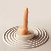 Фалоімітатор з вібрацією та ротацією Strap-On-Me Rotating &amp; Vibrating Realistic Dildo – L – Vanilla — Переглянути зображення 6