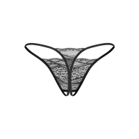 Набір трусиків з доступом Obsessive Bianca 2-pack crotchless thong 2XL/3XL — Просмотреть изображение 6