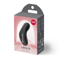 Накладной вибратор Fun Factory LAYA III Black, эффект постукивания пальцем — Просмотреть изображение 4