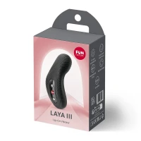 Накладний вібратор Fun Factory LAYA III Black, ефект постукування пальцем — Переглянути зображення 4