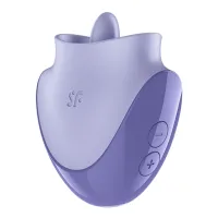 Вібростимулятор для клітора Satisfyer Tongue Dancer з язичком