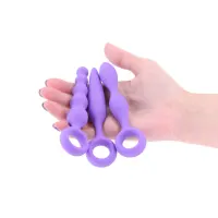 Набір анальних іграшок NS Novelties INYA - Trio Kit - Purple — Переглянути зображення 2