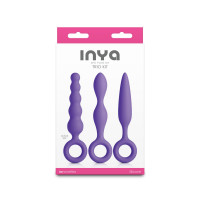 Набір анальних іграшок NS Novelties INYA - Trio Kit - Purple — Переглянути зображення 3