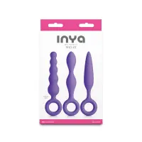 Набір анальних іграшок NS Novelties INYA - Trio Kit - Purple — Переглянути зображення 3
