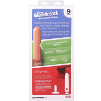 Фаллоимитатор Doc Johnson The Realistic Cock ULTRASKYN - 9 Inch Caramel — Просмотреть изображение 11