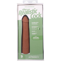 Фаллоимитатор Doc Johnson The Realistic Cock ULTRASKYN - 9 Inch Caramel — Просмотреть изображение 10