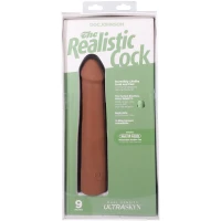 Фалоімітатор Doc Johnson The Realistic Cock ULTRASKYN - 9 Inch Caramel — Просмотреть изображение 18