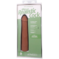 Фаллоимитатор Doc Johnson The Realistic Cock ULTRASKYN - 9 Inch Caramel — Просмотреть изображение 9