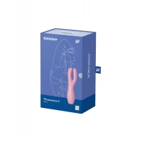 Кліторальний вібратор Satisfyer Threesome 3 Pink з трьома пальчиками — Переглянути зображення 6