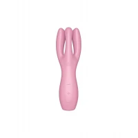 Кліторальний вібратор Satisfyer Threesome 3 Pink з трьома пальчиками — Переглянути зображення 2