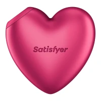 Вакуумний стимулятор-серце з вібрацією Satisfyer Cutie Heart Battery Series (м'яте паковання!!!) — Переглянути зображення 1