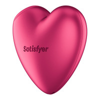 Вакуумний стимулятор-серце з вібрацією Satisfyer Cutie Heart Battery Series (м'яте паковання!!!) — Переглянути зображення 3