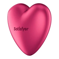 Вакуумний стимулятор-серце з вібрацією Satisfyer Cutie Heart Battery Series (м'яте паковання!!!) — Переглянути зображення 3