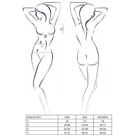 Костюм зайчика Passion MALLOY SET S/M, трусики, топік і вушка — Переглянути зображення 3