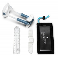 Екстендер для збільшення члена Male Edge Basic, ремінцевий, маса всього 65 г, міцний пластик