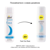 Лубрикант на водній основі pjur Woman Aqua 100 мл, для інтенсивного ковзання, зволоження та догляд — Переглянути зображення 3