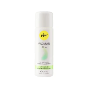 Лубрикант на водній основі pjur Woman Aloe 30 мл, з екстрактом алое, зволожувальний, без парабенів