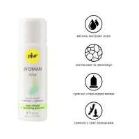 Лубрикант на водній основі pjur Woman Aloe 30 мл, з екстрактом алое, зволожувальний, без парабенів — Переглянути зображення 2