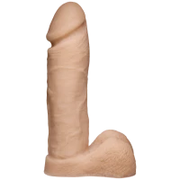 Фалоімітатор Doc Johnson Platinum TRUSKYN - The Tru Ride 8 Inch, діаметр 4,8 см, двошаровий силікон — Просмотреть изображение 1