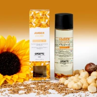 Масажна олія EXSENS Amber Jojoba (гармонізує, з бурштином) 100мл, натуральна — Переглянути зображення 4
