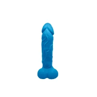 Мило у формі пеніса Чистий Кайф Blue size L, крафтове мило-член, натуральне — Просмотреть изображение 3