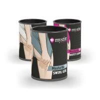 Мастурбатор-яйце Mystim MasturbaTIN Swirl Girl — Просмотреть изображение 5