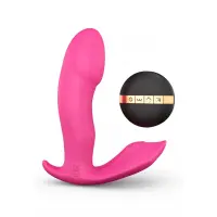 Вібратор Dorcel Secret Clit з підігрівом і пультом ДК, можна під одяг, голосове керування — Просмотреть изображение 1