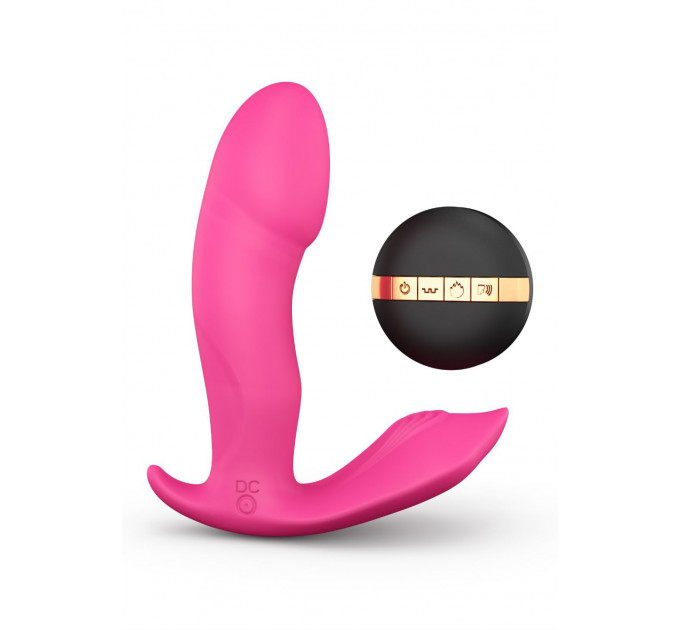 Вибратор Dorcel Secret Clit с подогревом и пультом ДУ, можно под одежду, голосовое управление