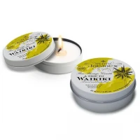 Масажна свічка Petits Joujoux - Waikiki Beach - Coconut and Pineapple (43 мл) з афродизіаками — Переглянути зображення 2