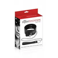 Нашийник з повідцем Fetish Tentation Padlock and Leash — Переглянути зображення 2