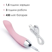 Вібратор для точки G з інтелектуальним режимом Svakom Amy Pale Pink — Переглянути зображення 4