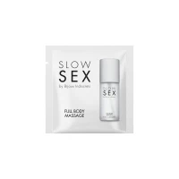 Пробник силіконового гелю для масажу всього тіла Bijoux Indiscrets Slow Sex Full body massage — Переглянути зображення 1