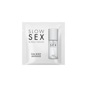 Пробник силіконового гелю для масажу всього тіла Bijoux Indiscrets Slow Sex Full body massage