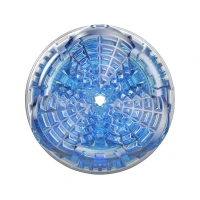 Мастурбатор Fleshlight Turbo Core Blue Ice, оральний секс (глибоке горло) — Переглянути зображення 6