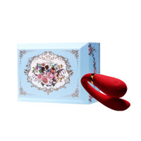 Смартвибратор для пар Zalo — Fanfan Bright Red — Просмотреть изображение 10