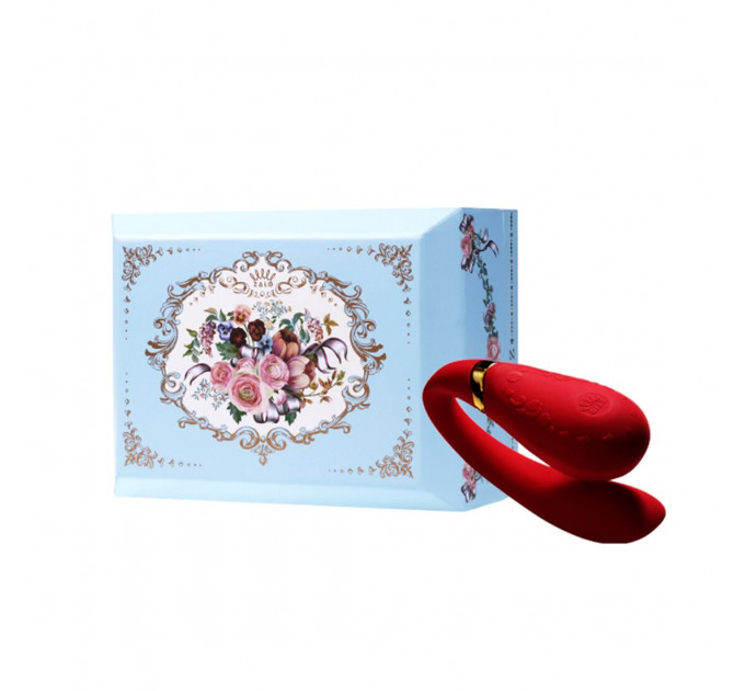 Смартвібратор для пар Zalo — Fanfan Bright Red