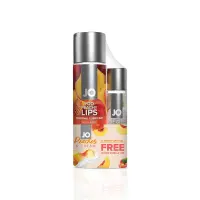 Комплект JO GWP — Peaches &amp; Cream — Peachy Lips 120 мл &amp; H2O Vanilla 30 мл — Переглянути зображення 1