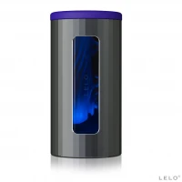 Смарт мастурбатор LELO F1S V2 Blue, вібрації, технологія SENSONIC, гра в застосунку — Переглянути зображення 1