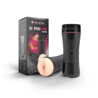 Мастурбатор-вагіна Mystim O(h) PUSH ME Vagina, можна стискати та регулювати вакуум — Переглянути зображення 12