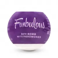 Бомбочка для ванны с феромонами Obsessive Bath bomb with pheromones Fun (100 г) — Просмотреть изображение 1
