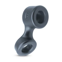 Ерекційне кільце Boners Cock Ring And Ball Stretcher - Grey — Просмотреть изображение 1