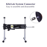 Фаллоимитатор для секс-машин Hismith 8.35″ Curved Silicone Dildo Red Monster Series, система KlicLok — Просмотреть изображение 6