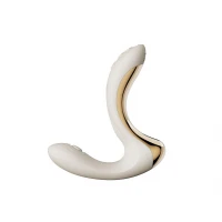 Вібратор-пульсатор з вакуумною насадкою Zalo – Talis G-Spot PulseWave Vibrator Ivory White — Переглянути зображення 4